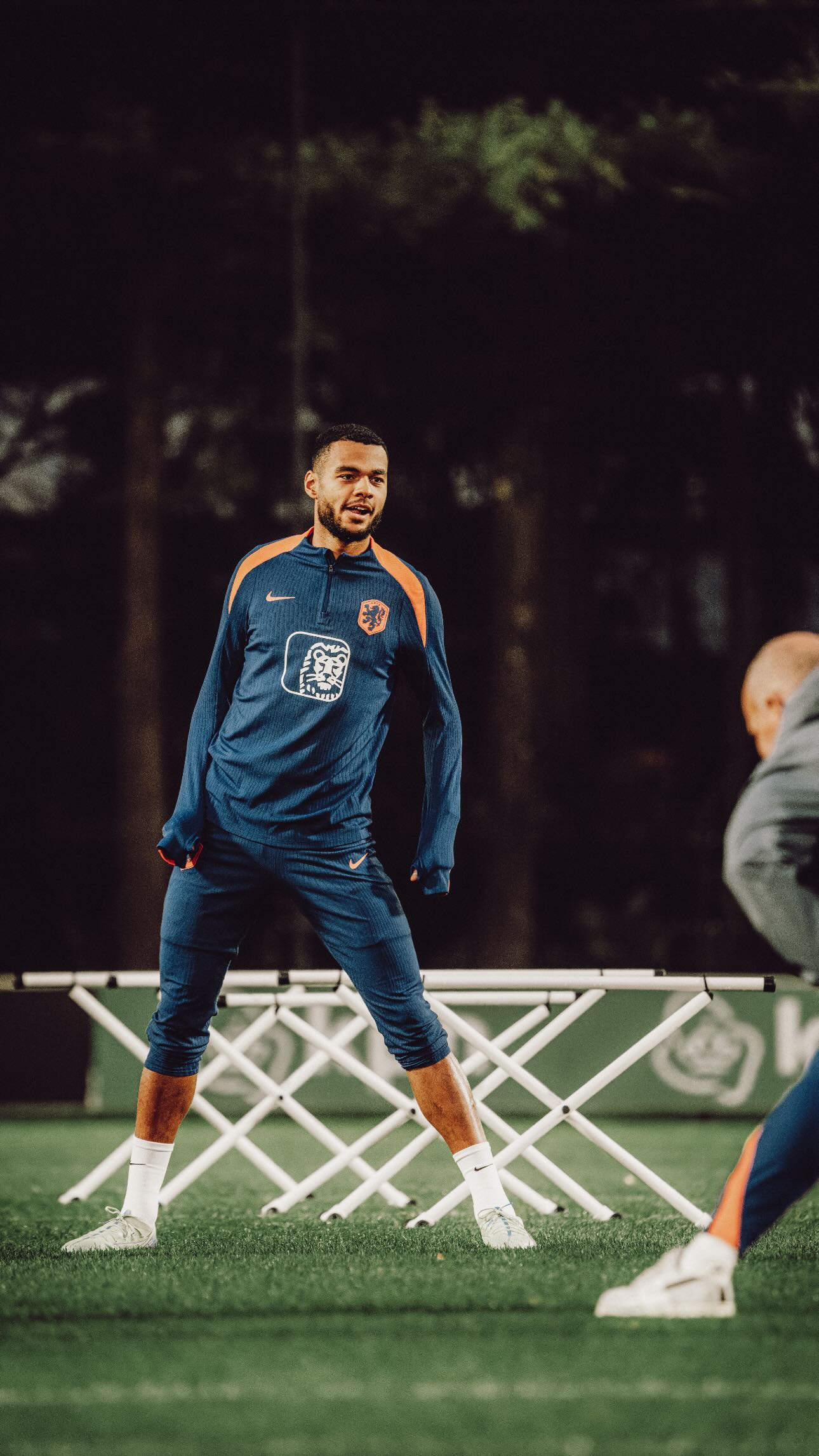 PHOTO GALLERY: Inside the first training session of Liverpool trio Gakpo, Gravenberch and Van Dijk on Netherland team