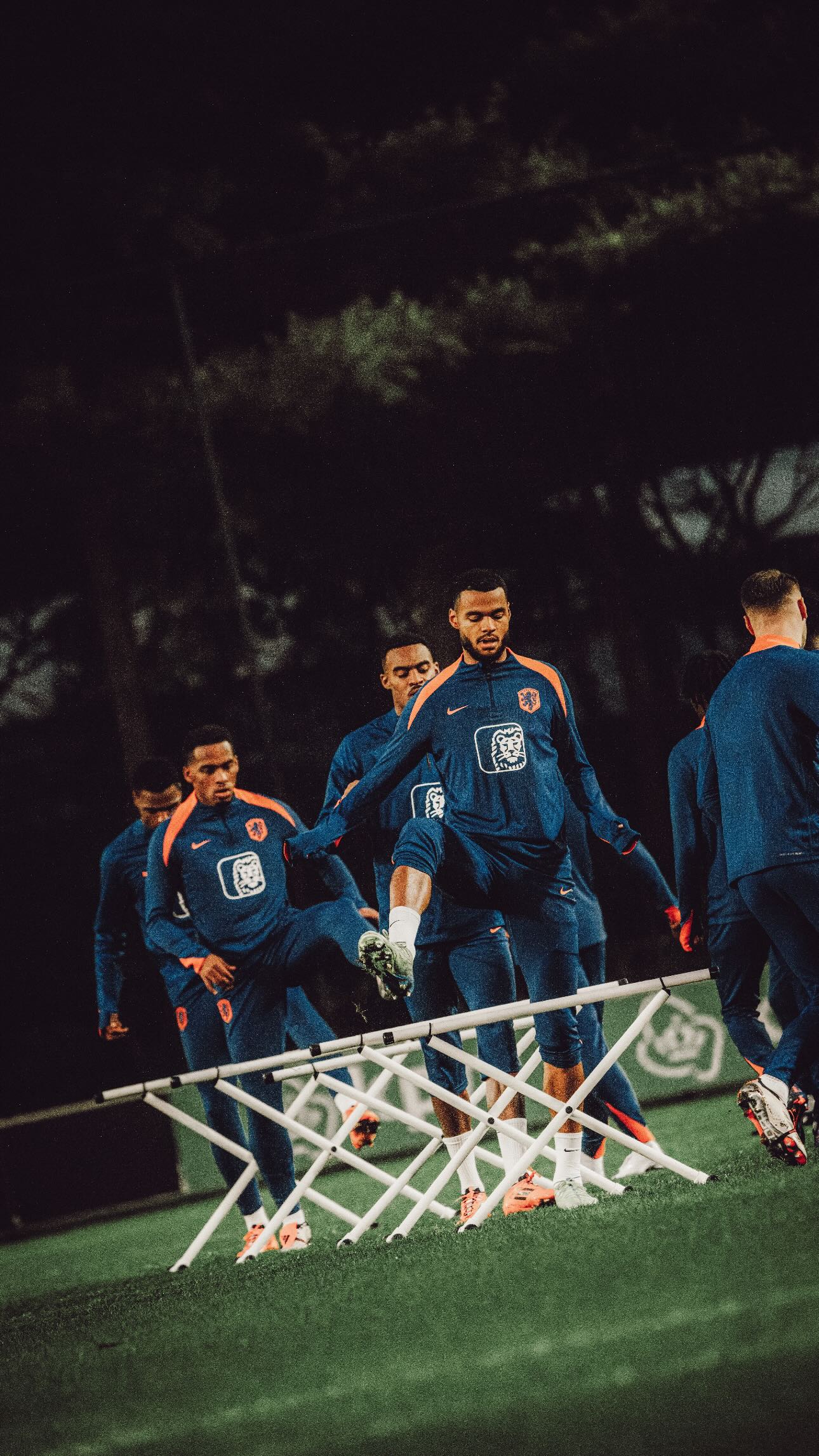 PHOTO GALLERY: Inside the first training session of Liverpool trio Gakpo, Gravenberch and Van Dijk on Netherland team