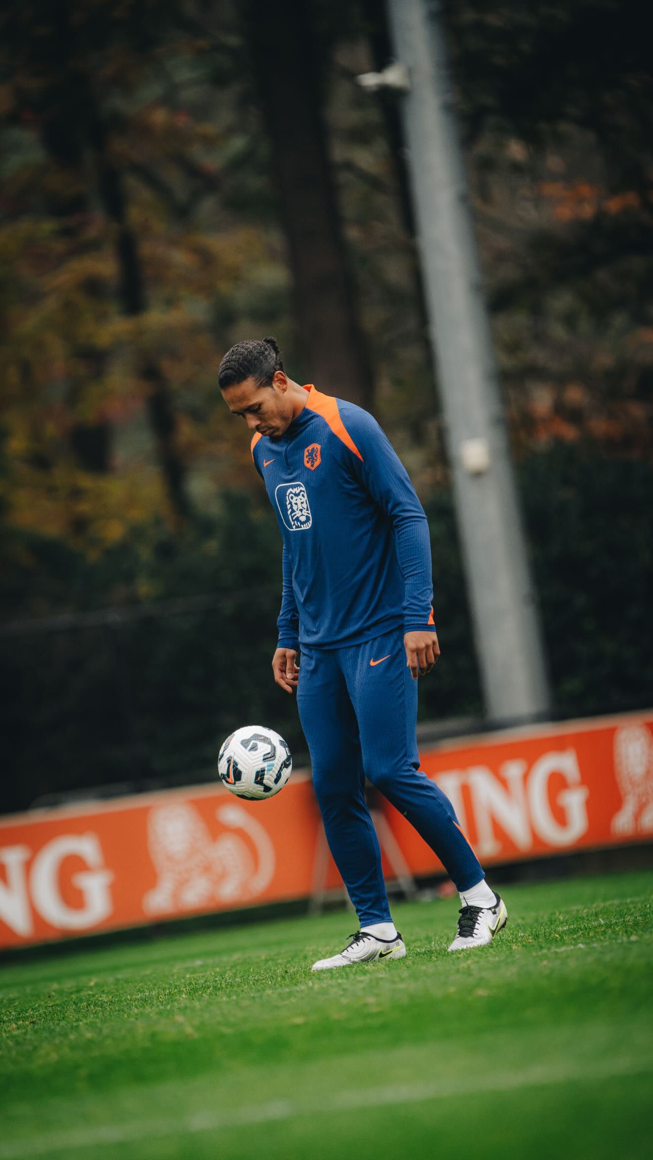 PHOTO GALLERY: Inside the first training session of Liverpool trio Gakpo, Gravenberch and Van Dijk on Netherland team