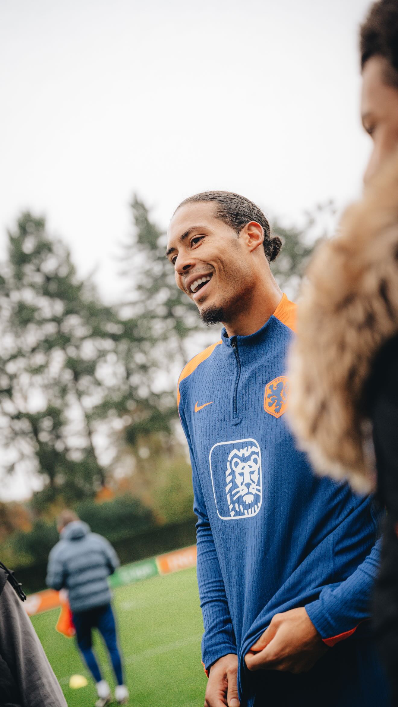 PHOTO GALLERY: Inside the first training session of Liverpool trio Gakpo, Gravenberch and Van Dijk on Netherland team