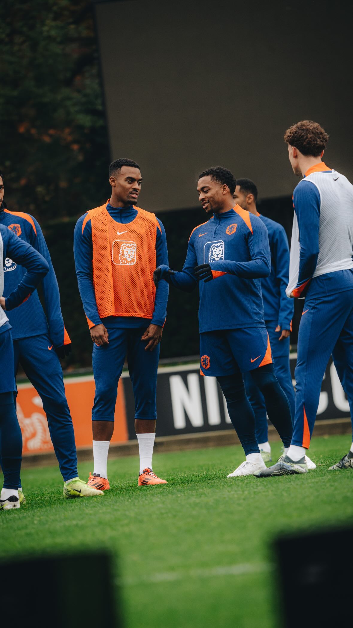 PHOTO GALLERY: Inside the first training session of Liverpool trio Gakpo, Gravenberch and Van Dijk on Netherland team